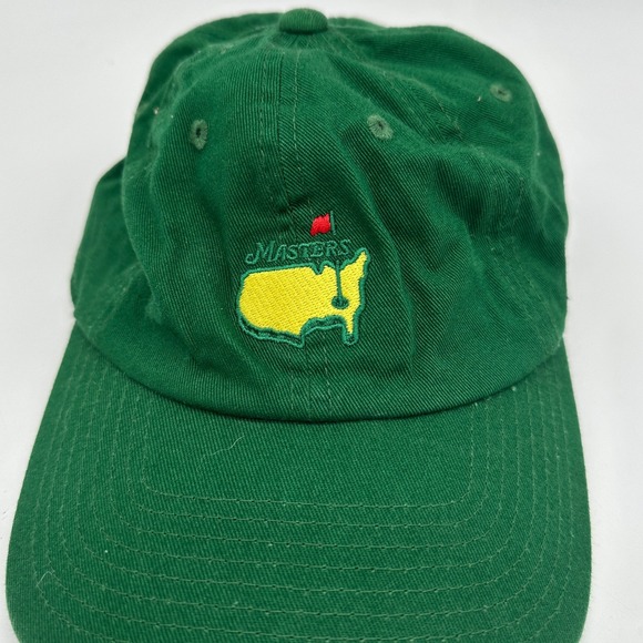 Masters American Needle Hats Golf Cap Mens OSFA Green Strapback Athletic NEW - Picture 1 of 6